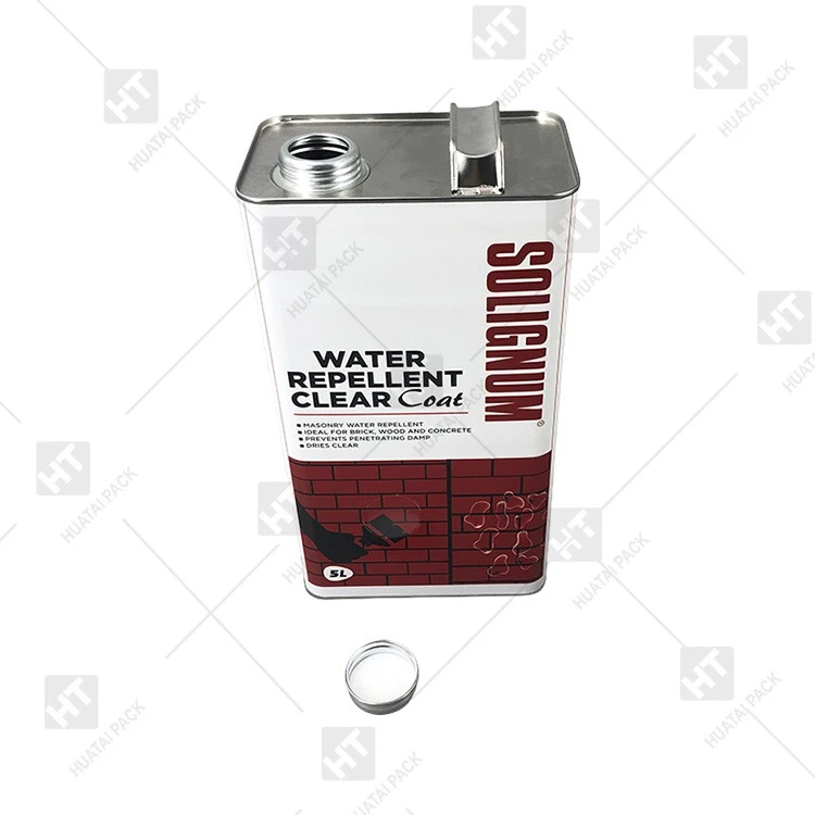 Metal Oil Can Container