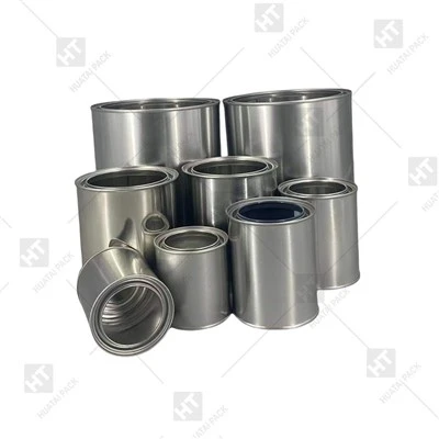 Pot rond pour peinture